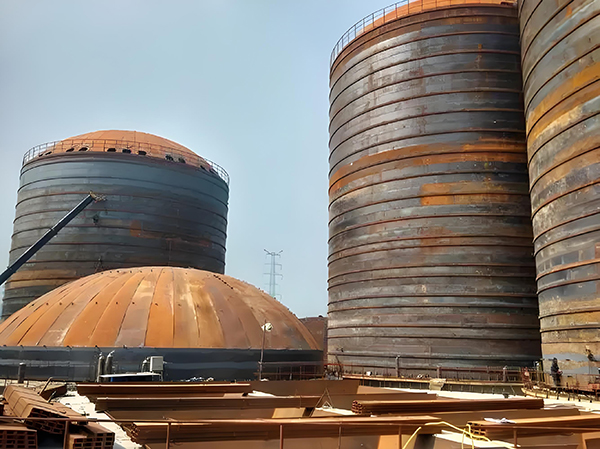 道县焦粉钢板仓